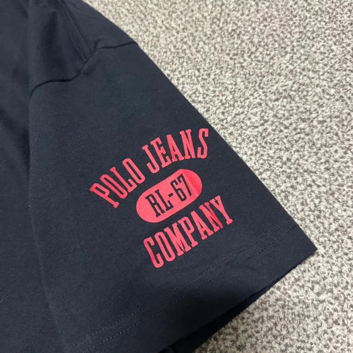 M 폴로랄프로렌 RL67 블랙 반팔 상품이미지3