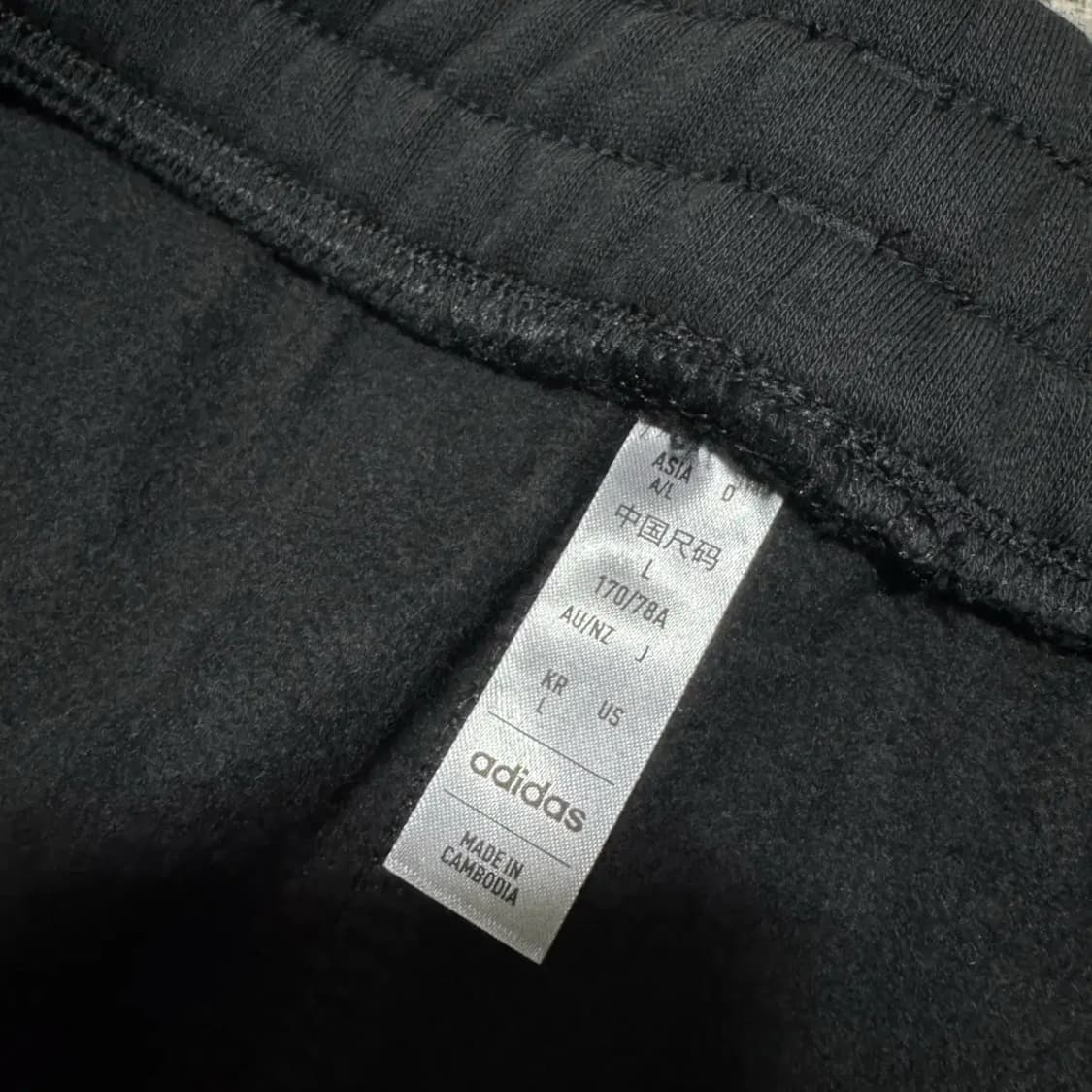 L 아디다스 와이드 트레이닝 면팬츠 상품이미지3