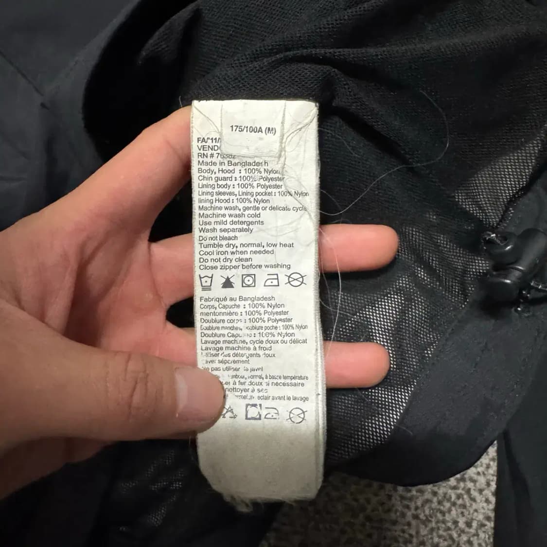 M 팀버랜드 후드 바람막이 상품이미지4