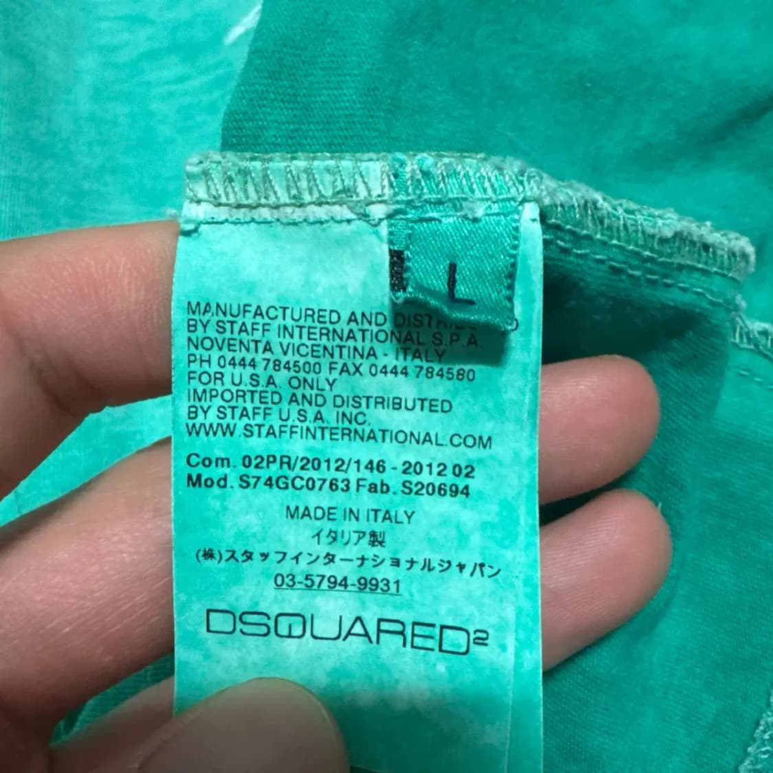 L 디스퀘어드2 반팔 상품이미지5