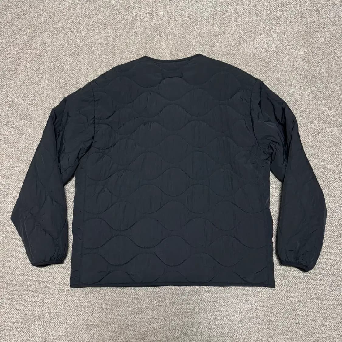 L Yale 예일 블랙 퀼팅 자켓 상품이미지6