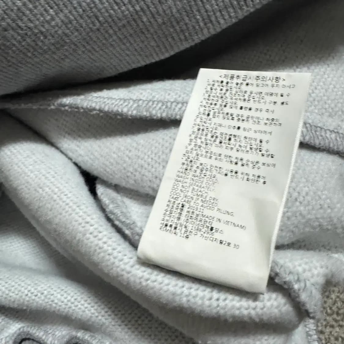 S 내셔널지오그래픽 회색 후드집업 상품이미지5