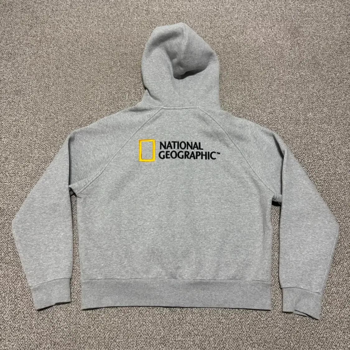 S 내셔널지오그래픽 회색 후드집업 상품이미지6