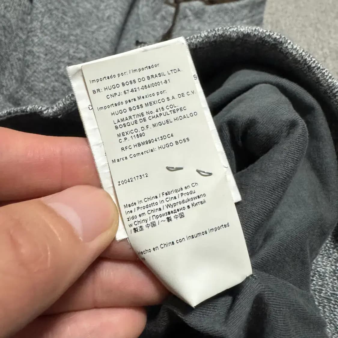 L 휴고보스 니트 집업 상품이미지9