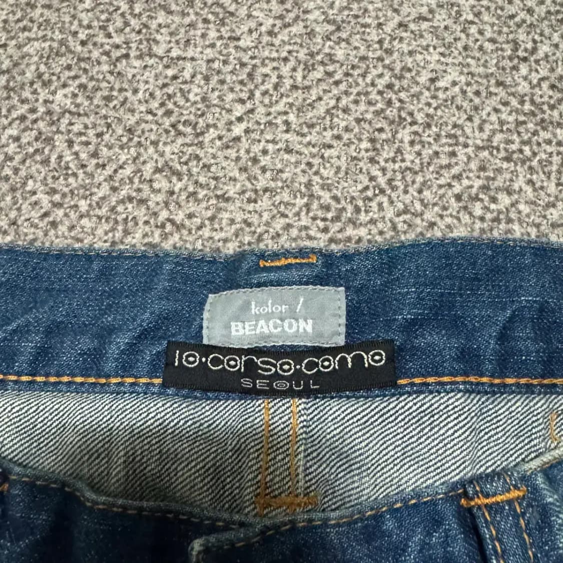 32 컬러비콘 x 꼬르소꼬모 데님 팬츠 상품이미지4