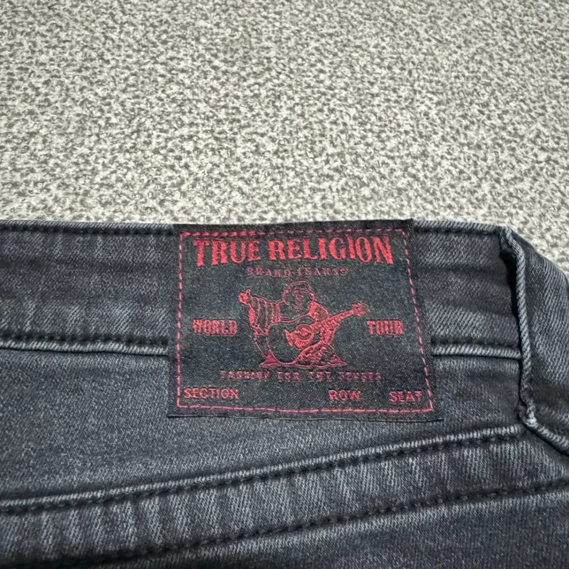 29 트루릴리젼 흑청바지 상품이미지3