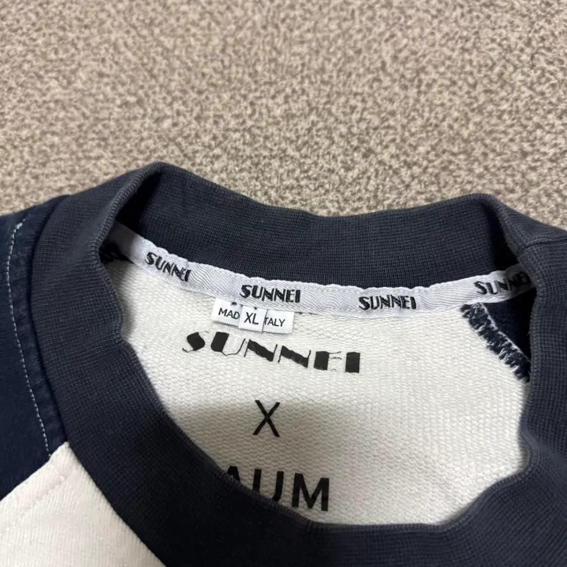 XL 써네이 SUNNEI 스트라이프 맨투맨 상품이미지3