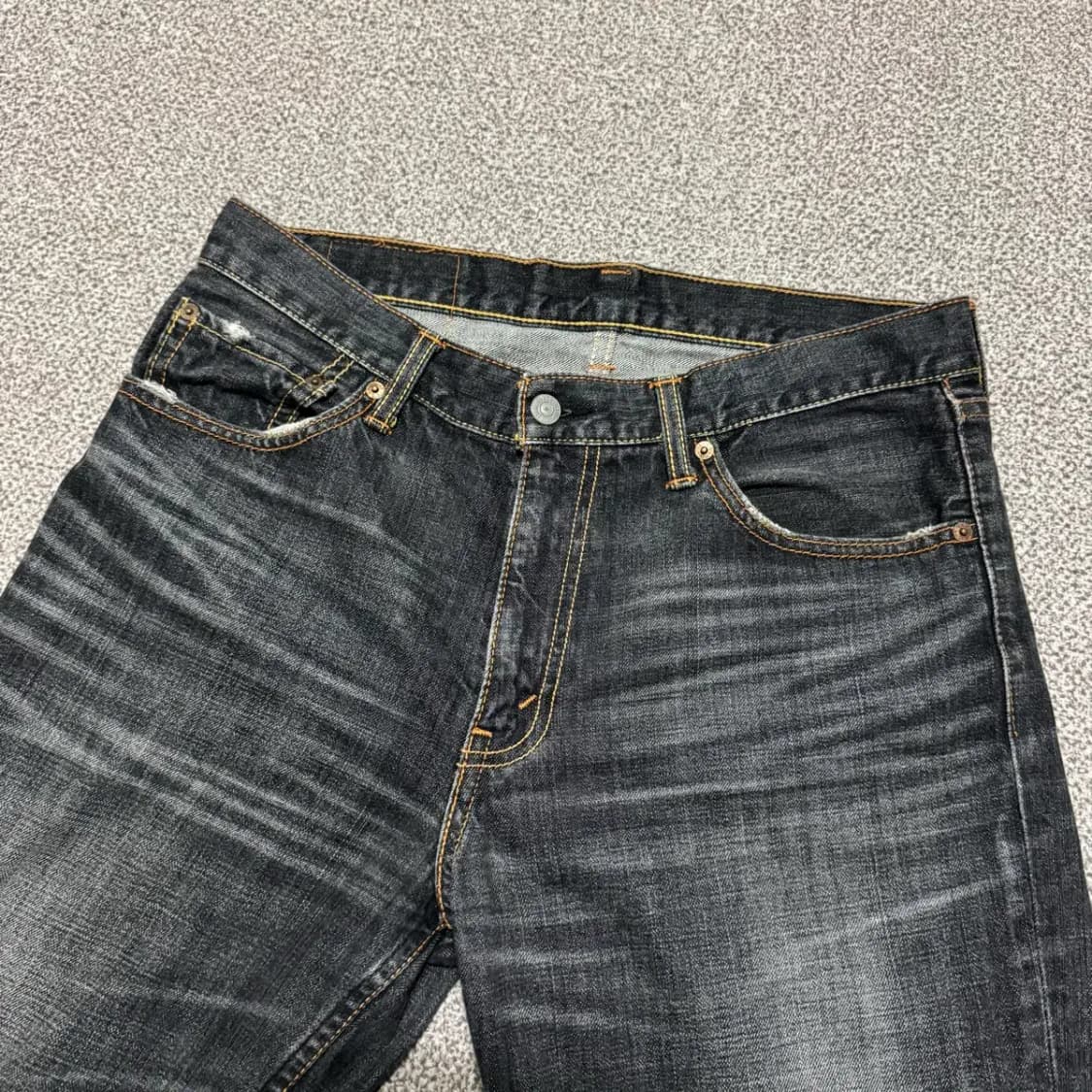 33 리바이스 702 흑청바지 상품이미지7