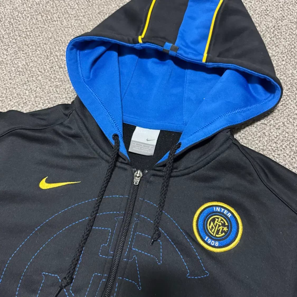 M 나이키 인터밀란 져지 후드 상품이미지2