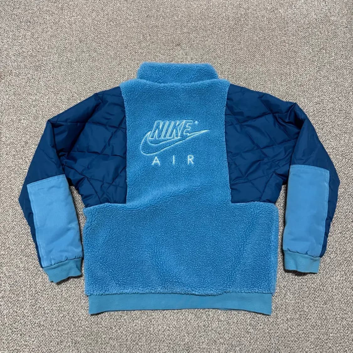 L 나이키 에어 쉐르파 플리스 반집업 보이즈 여성 상품이미지3