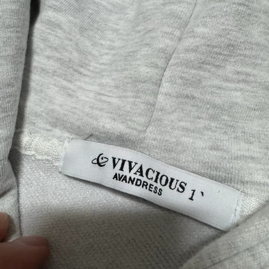 1 어반드레스 크롭 후드집업 상품이미지4