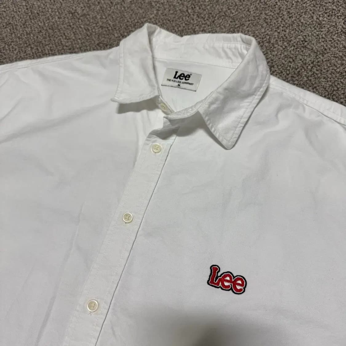 M Lee 화이트 셔츠 상품이미지2