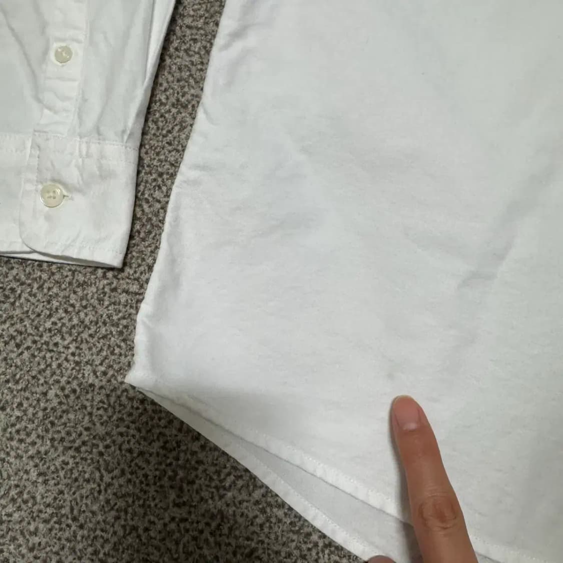 M Lee 화이트 셔츠 상품이미지3