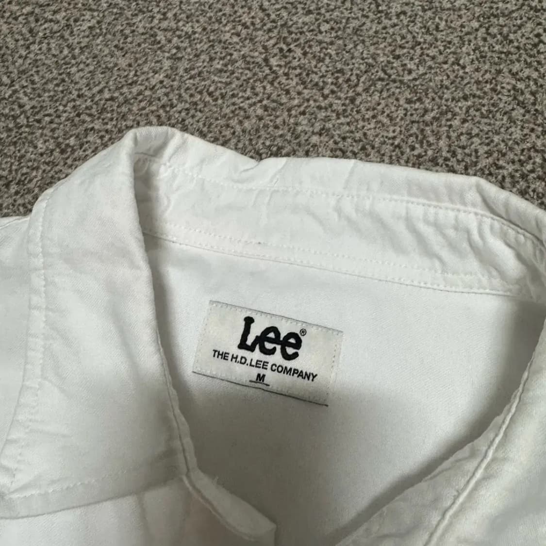 M Lee 화이트 셔츠 상품이미지4