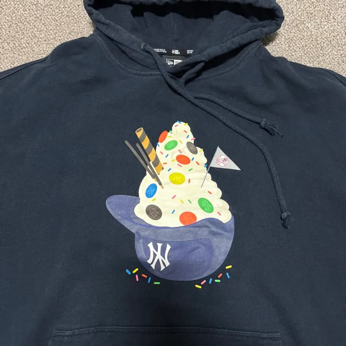 XL 뉴에라 양키스 아이스크림 후드티 상품이미지2