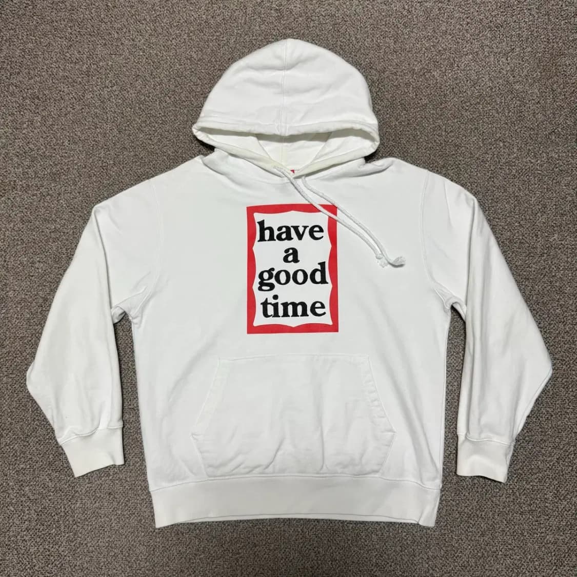 L 헤브어굿타임 후드티 상품이미지1