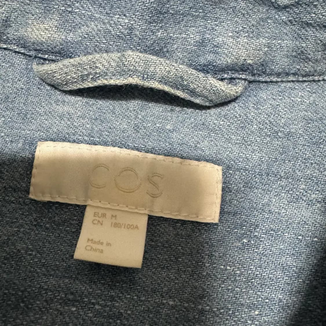 M cos 코스 데님 셔츠 상품이미지3