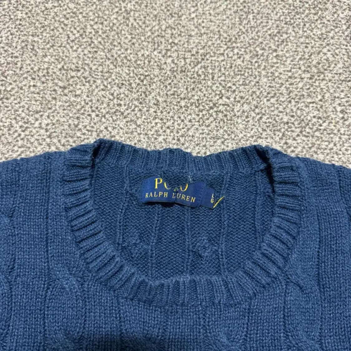 L 폴로랄프로렌 케이블 니트 상품이미지3