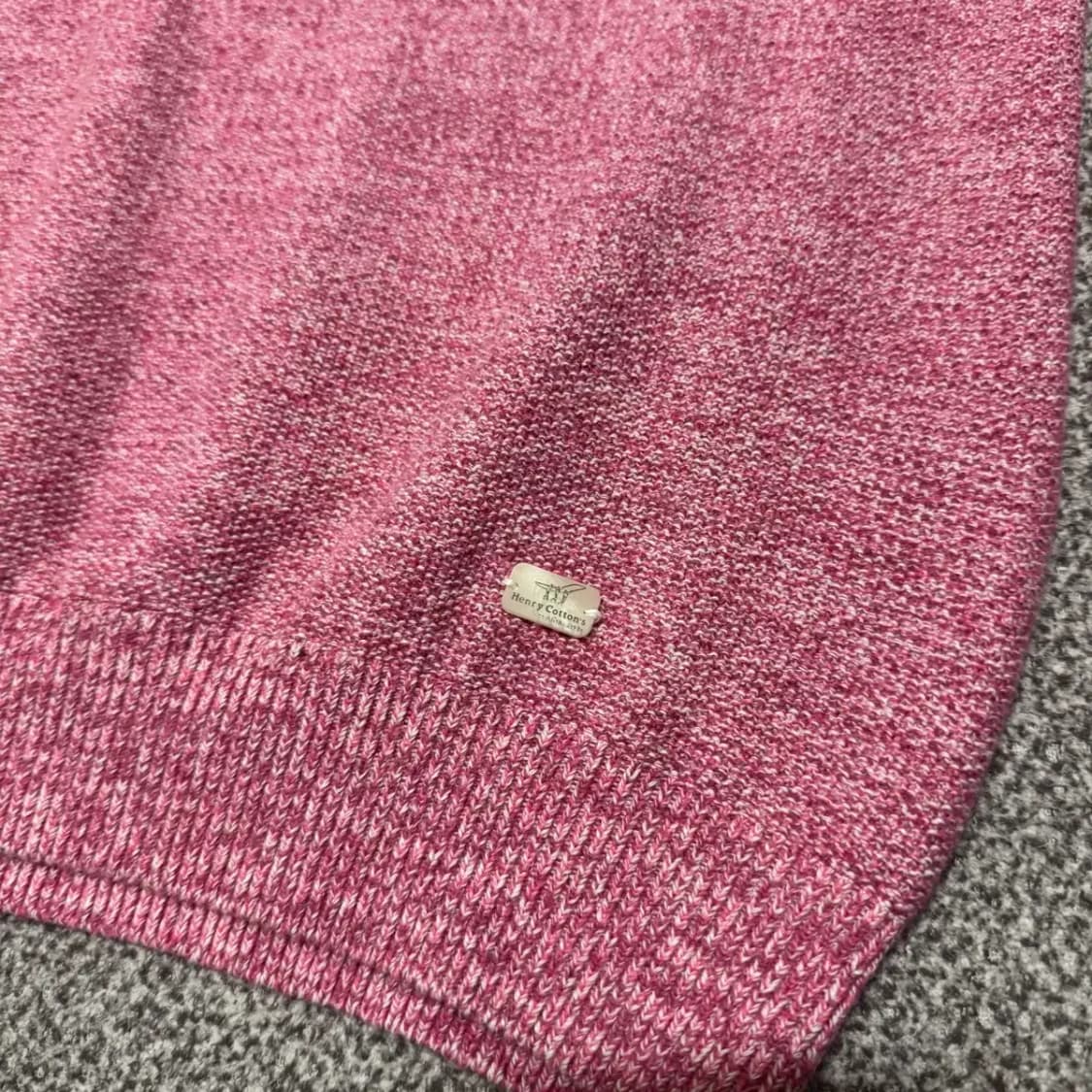 105 헨리코튼 반집업 니트 상품이미지2