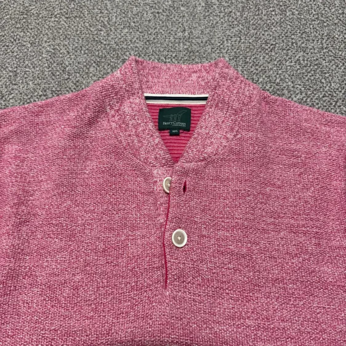 105 헨리코튼 반집업 니트 상품이미지3