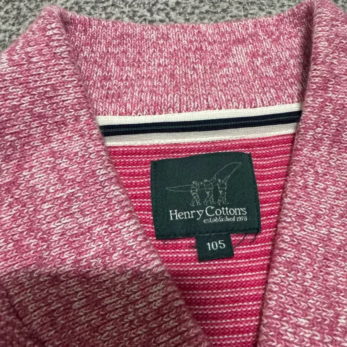 105 헨리코튼 반집업 니트 상품이미지4