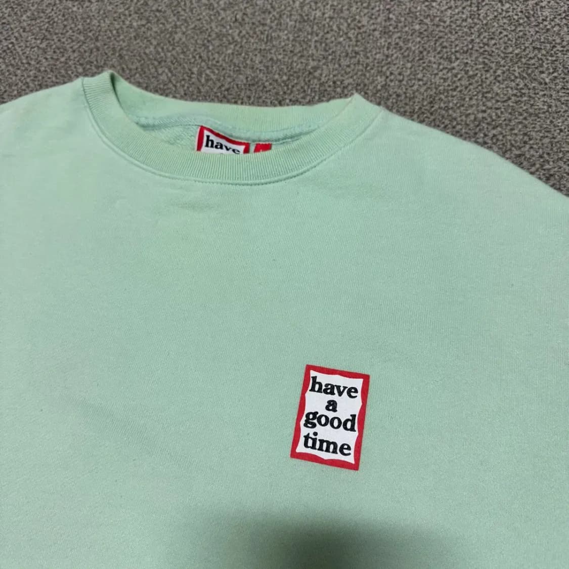 L 헤브어굿타임 맨투맨 상품이미지2