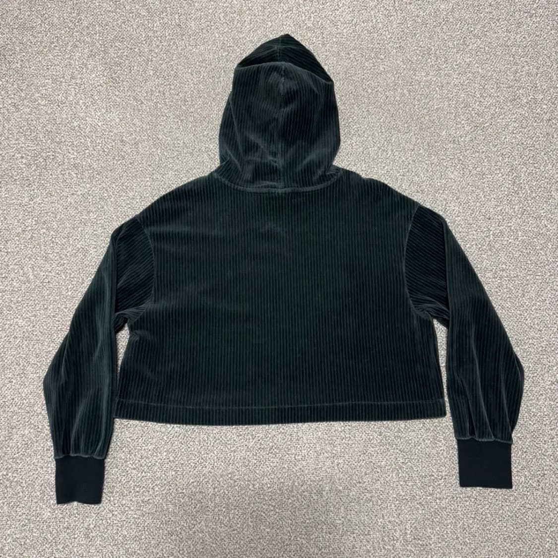 S 나이키 벨루어 크롭 후드티 여성 상품이미지6