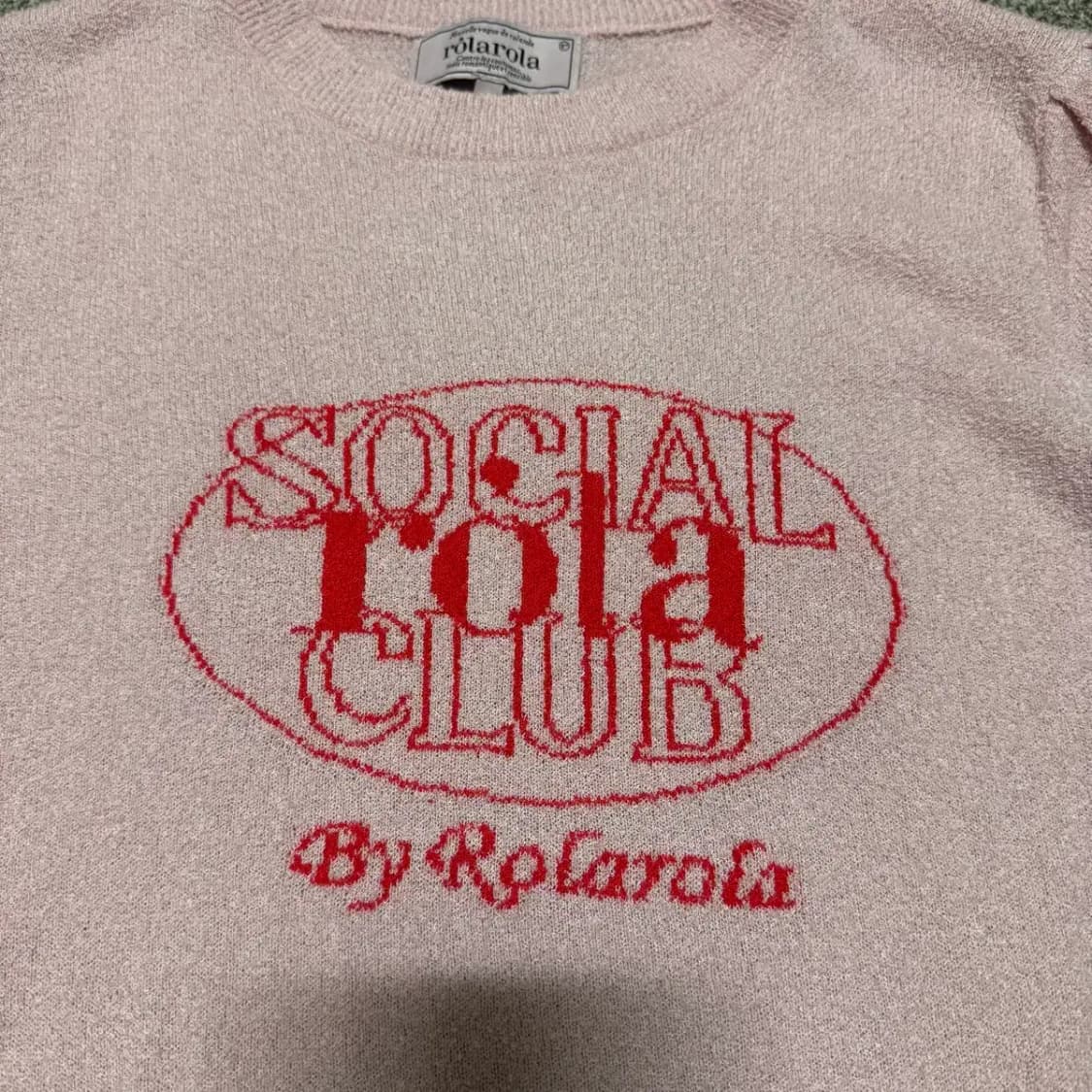 F 로라로라 반팔 니트 상품이미지2