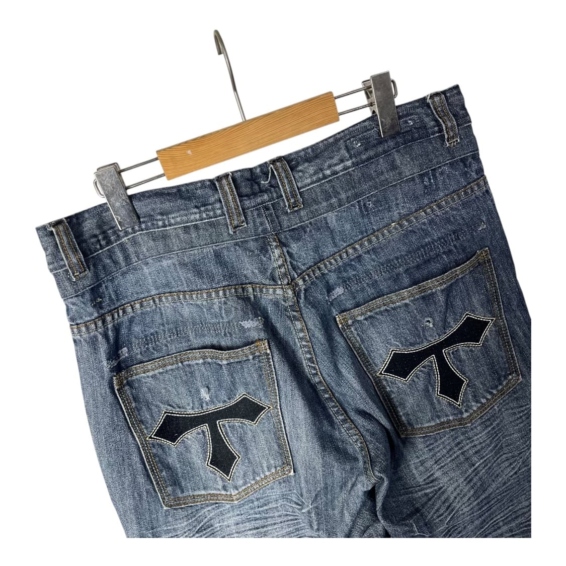 [JPN] 빈티지 크로스 페이드 데님팬츠 상품이미지3