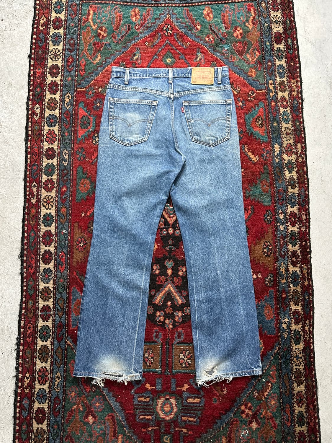 90's USA Made 빈티지 리바이스 517 부츠컷 상품이미지4