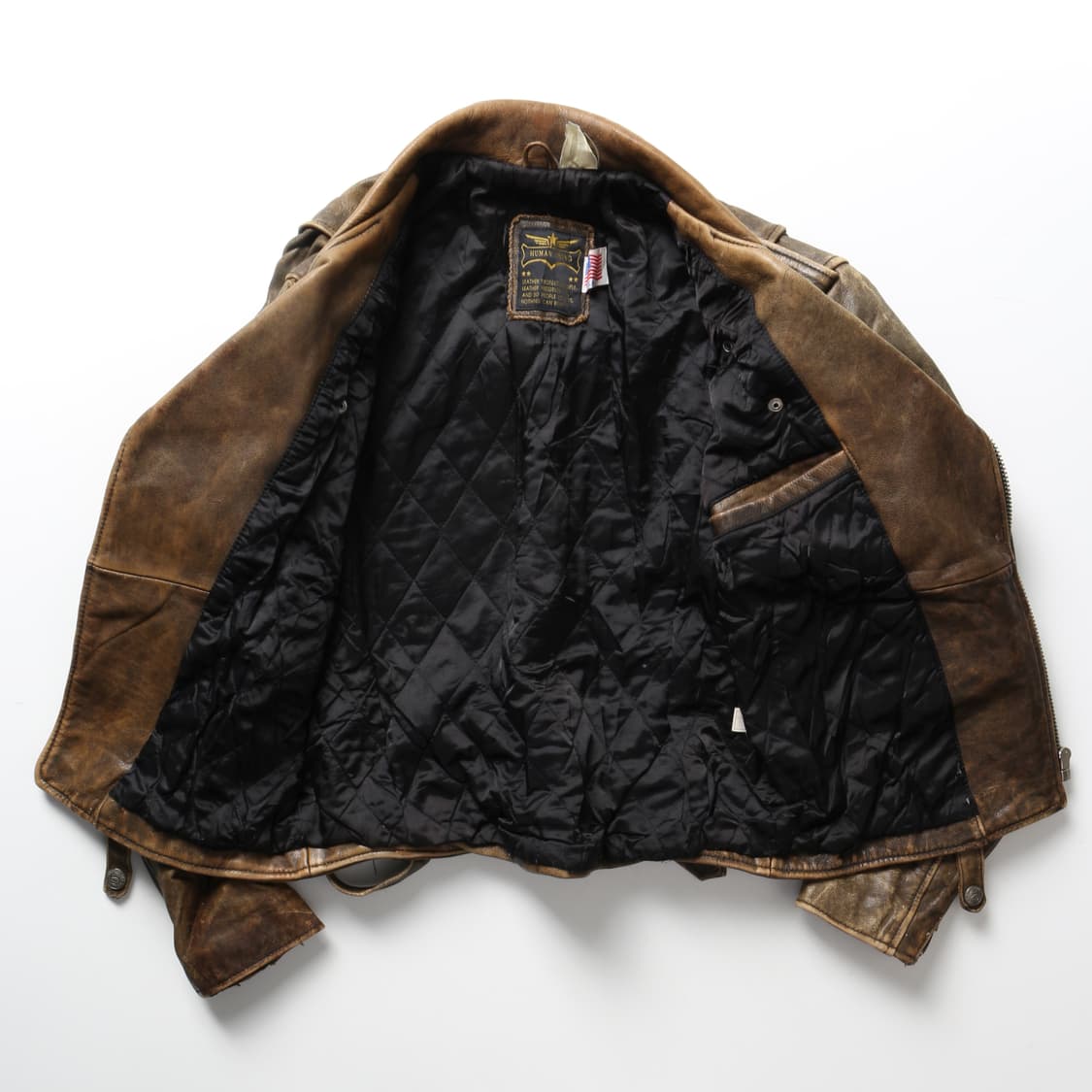 HUMAN BEING 레더 더블라이더 자켓   상품이미지6