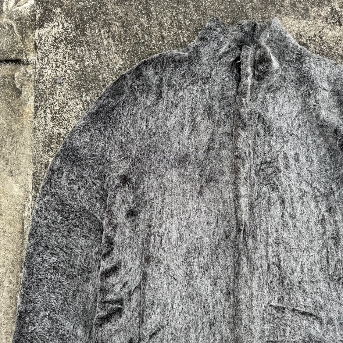 [XL] 90s Emporio Armani 아크릴 퍼 자켓 상품이미지5