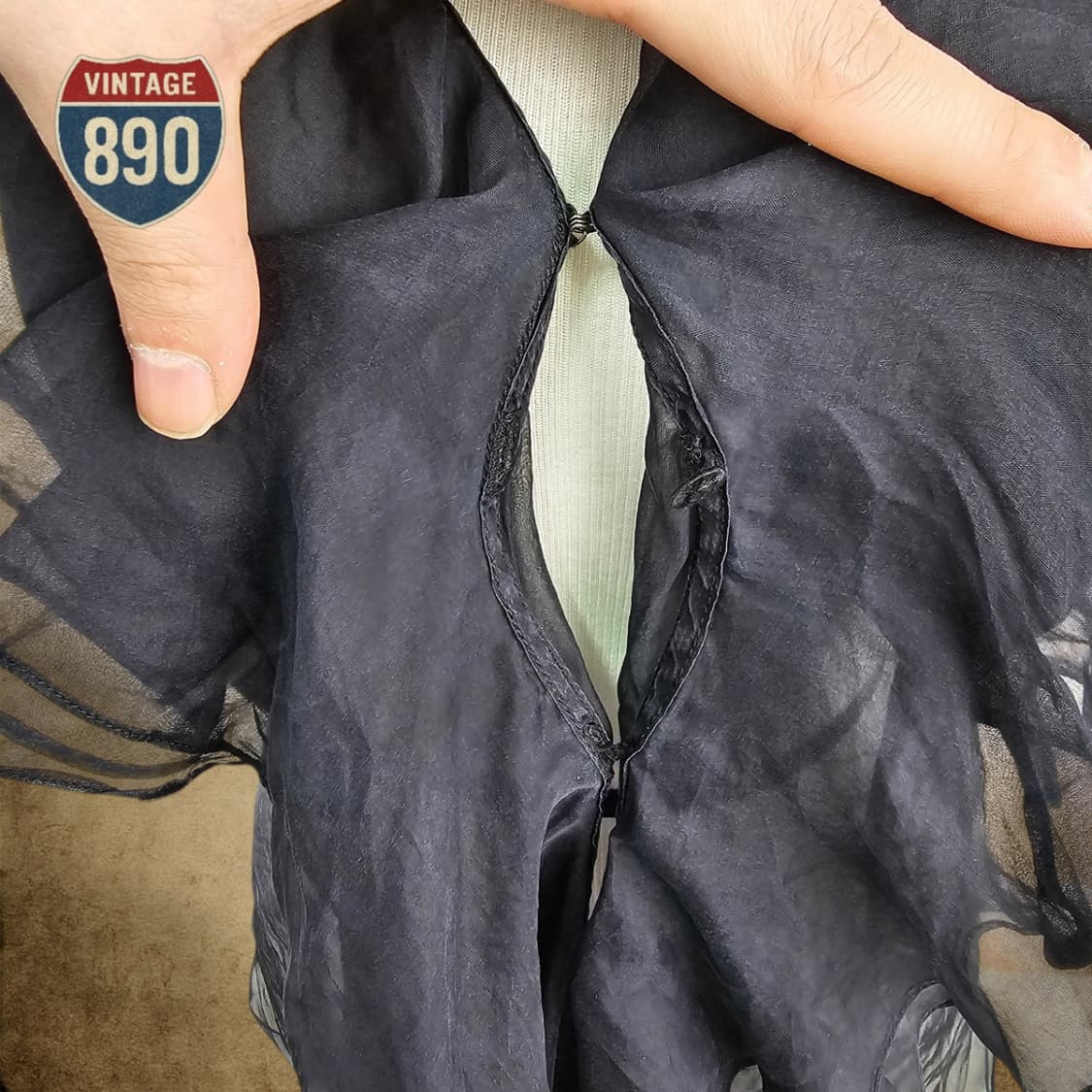 [2] Ralph Lauren 랄프로렌 실크 블라우스 조끼 상품이미지2