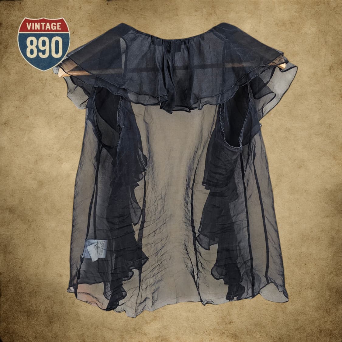 [2] Ralph Lauren 랄프로렌 실크 블라우스 조끼 상품이미지6