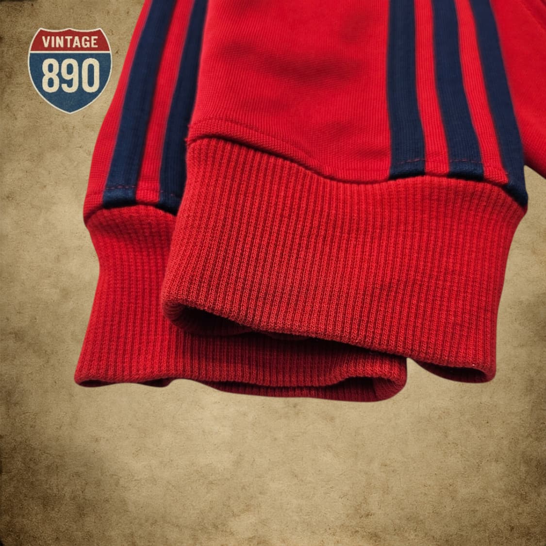 [100] adidas 아디다스 베켄바우어 버건디 집업 져지 상품이미지6