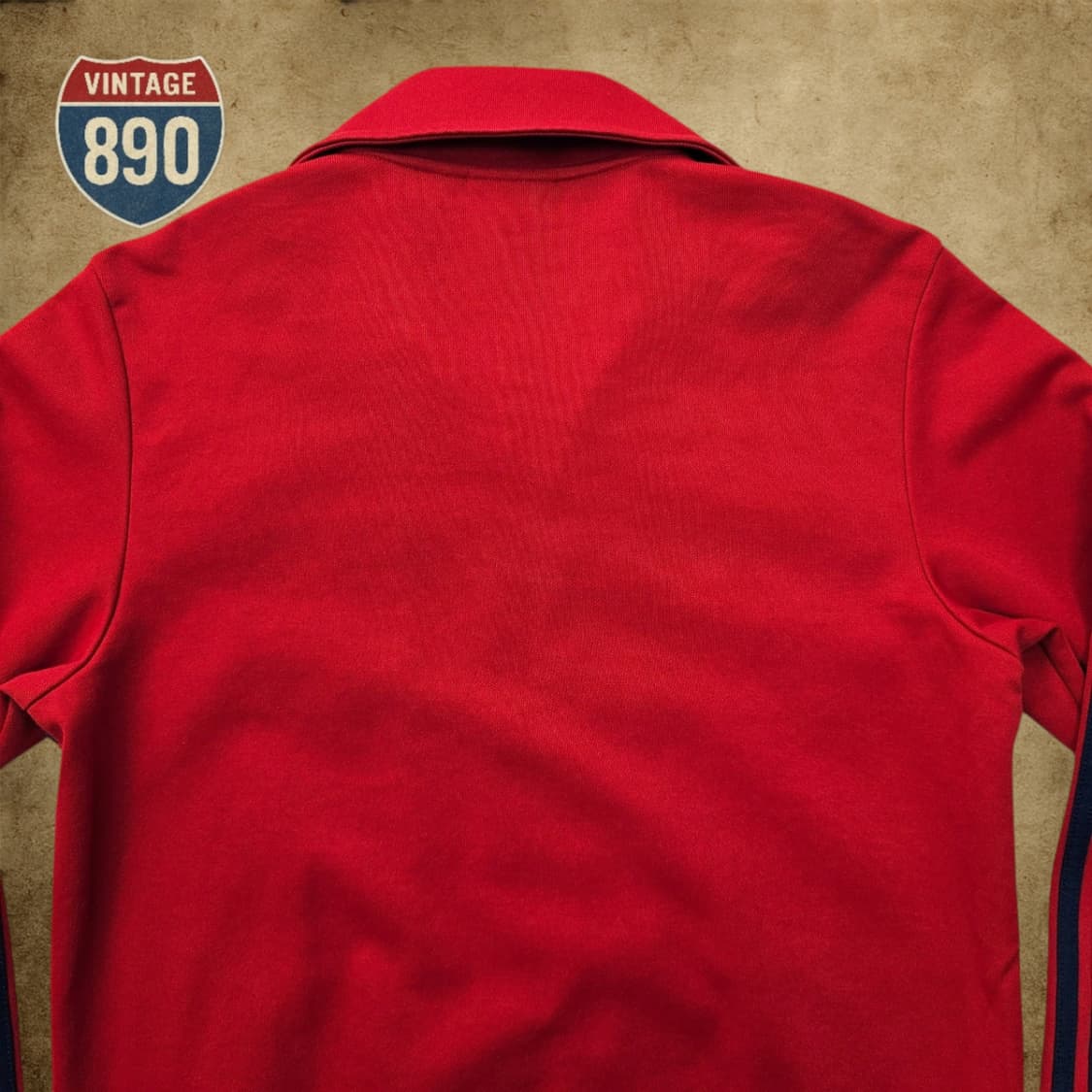 [100] adidas 아디다스 베켄바우어 버건디 집업 져지 상품이미지8