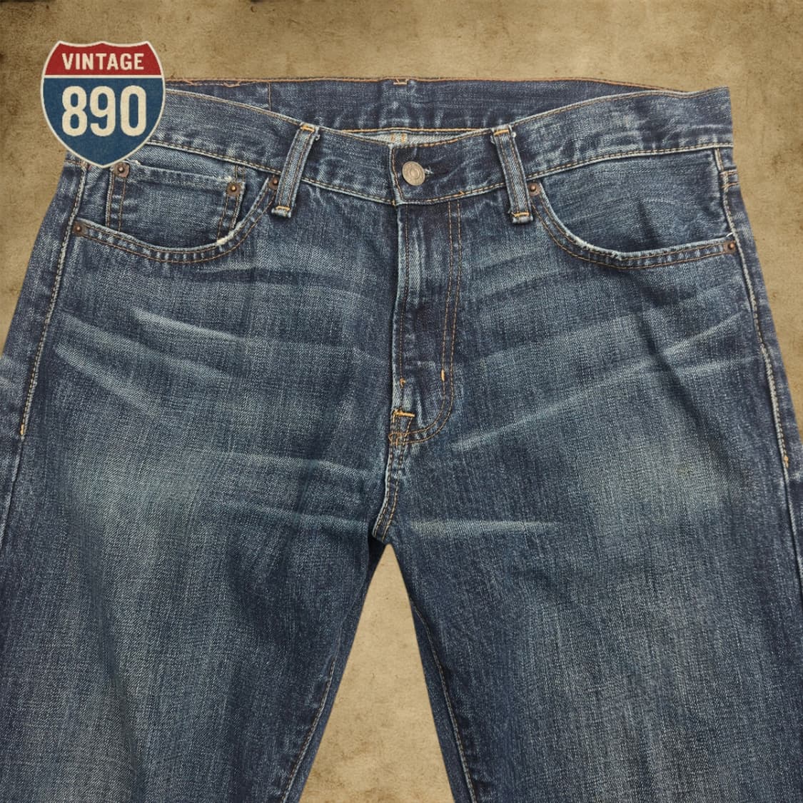 [32] POLO 폴로 데님앤서플라이 중청바지 상품이미지2