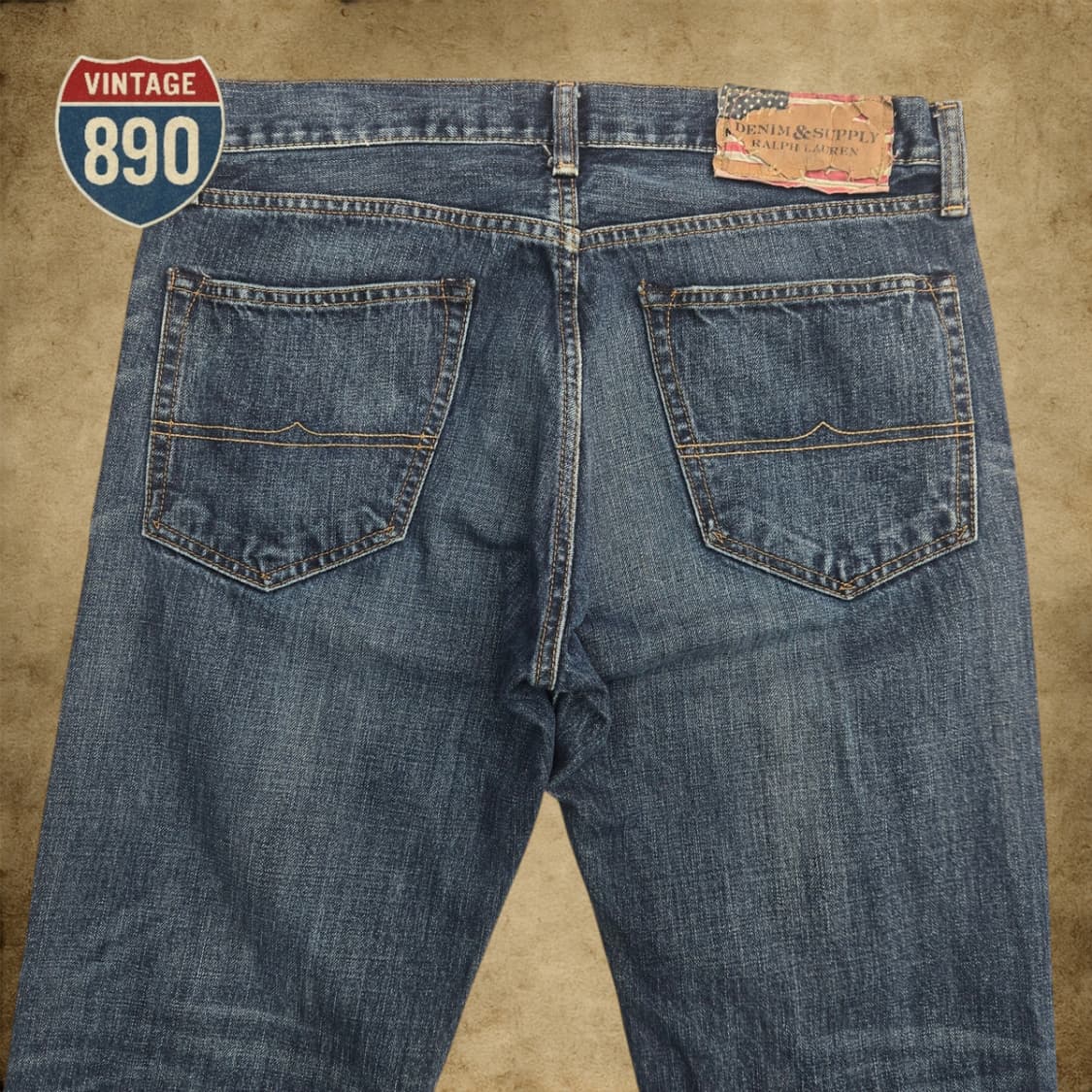 [32] POLO 폴로 데님앤서플라이 중청바지 상품이미지7