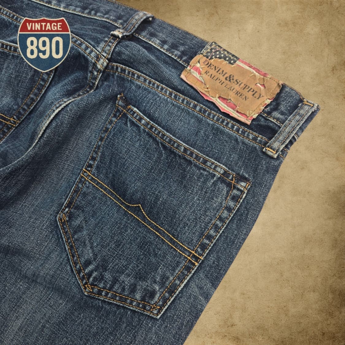 [32] POLO 폴로 데님앤서플라이 중청바지 상품이미지9