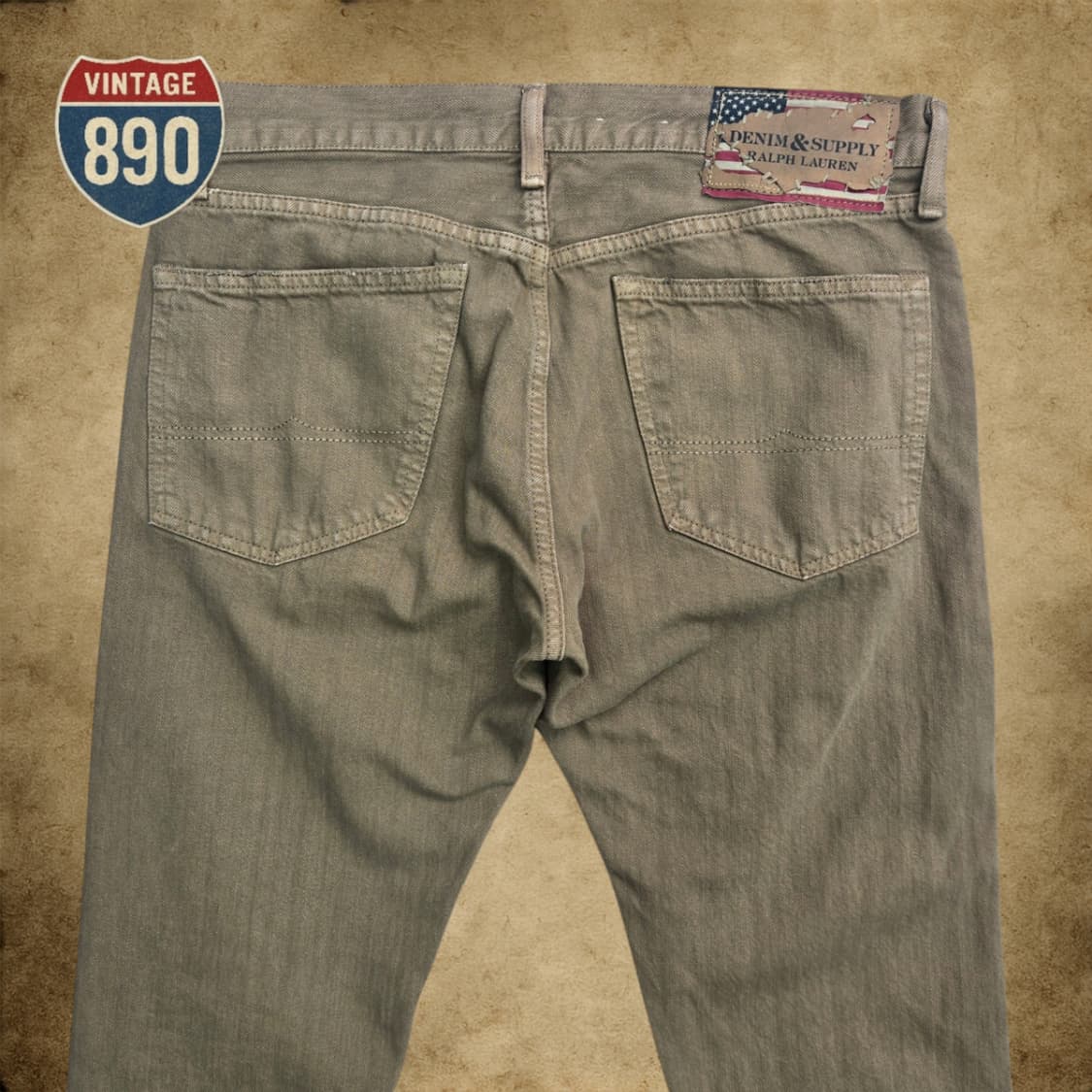 [32] POLO 폴로 데님앤서플라이 브라운 청바지 상품이미지6