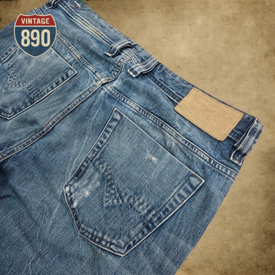 [33] DIESEL 디젤 VIKER-R-R-BOX 데미지 워싱 청바지 상품이미지8