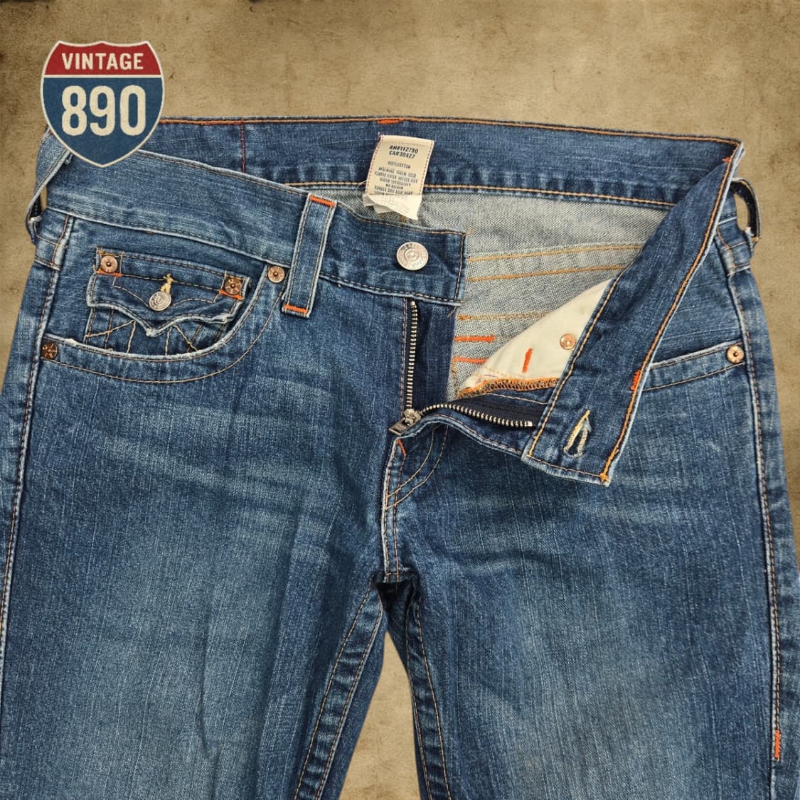 [30] TRUE RELIGION 트루릴리전 USA 부츠컷 청바지 상품이미지3