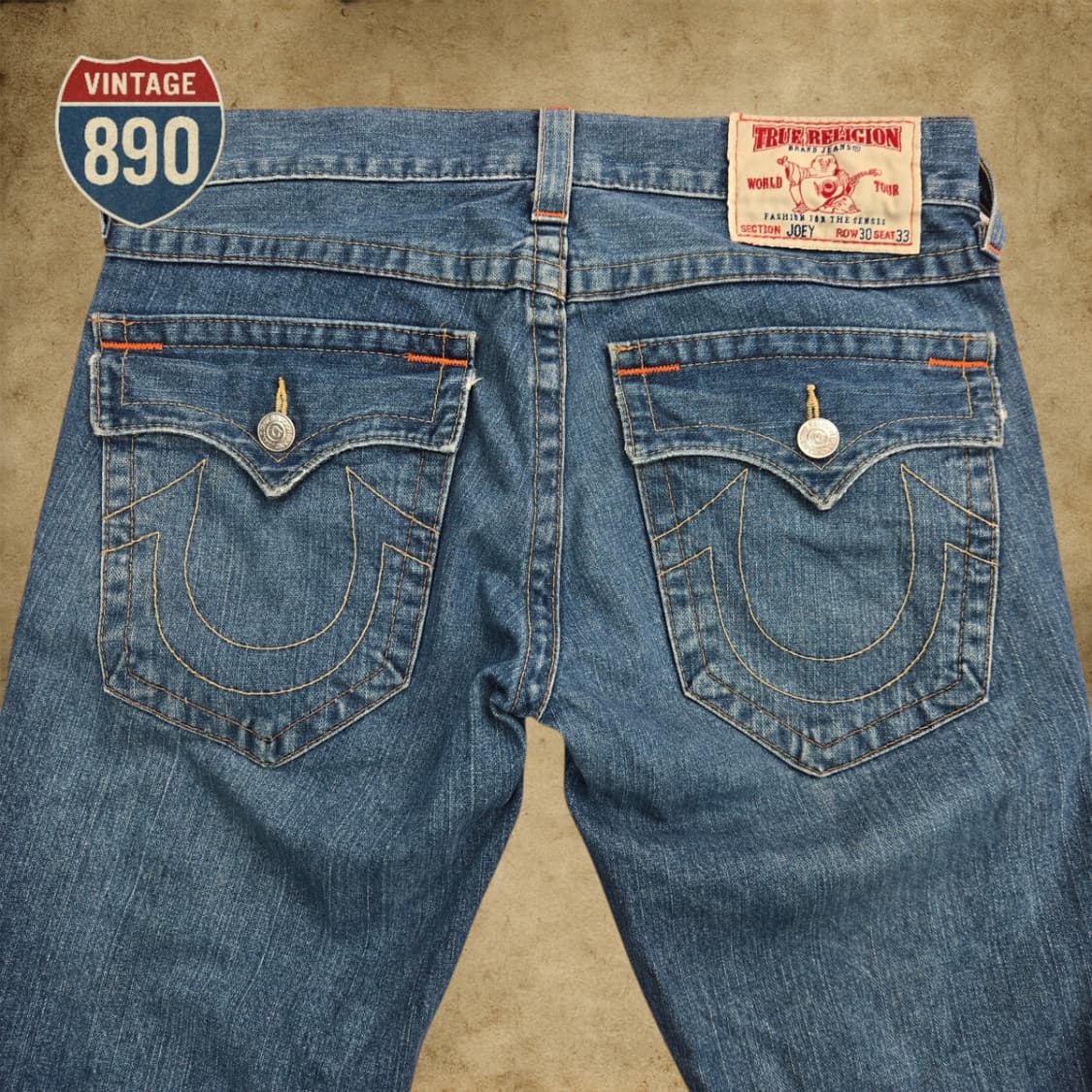 [30] TRUE RELIGION 트루릴리전 USA 부츠컷 청바지 상품이미지7