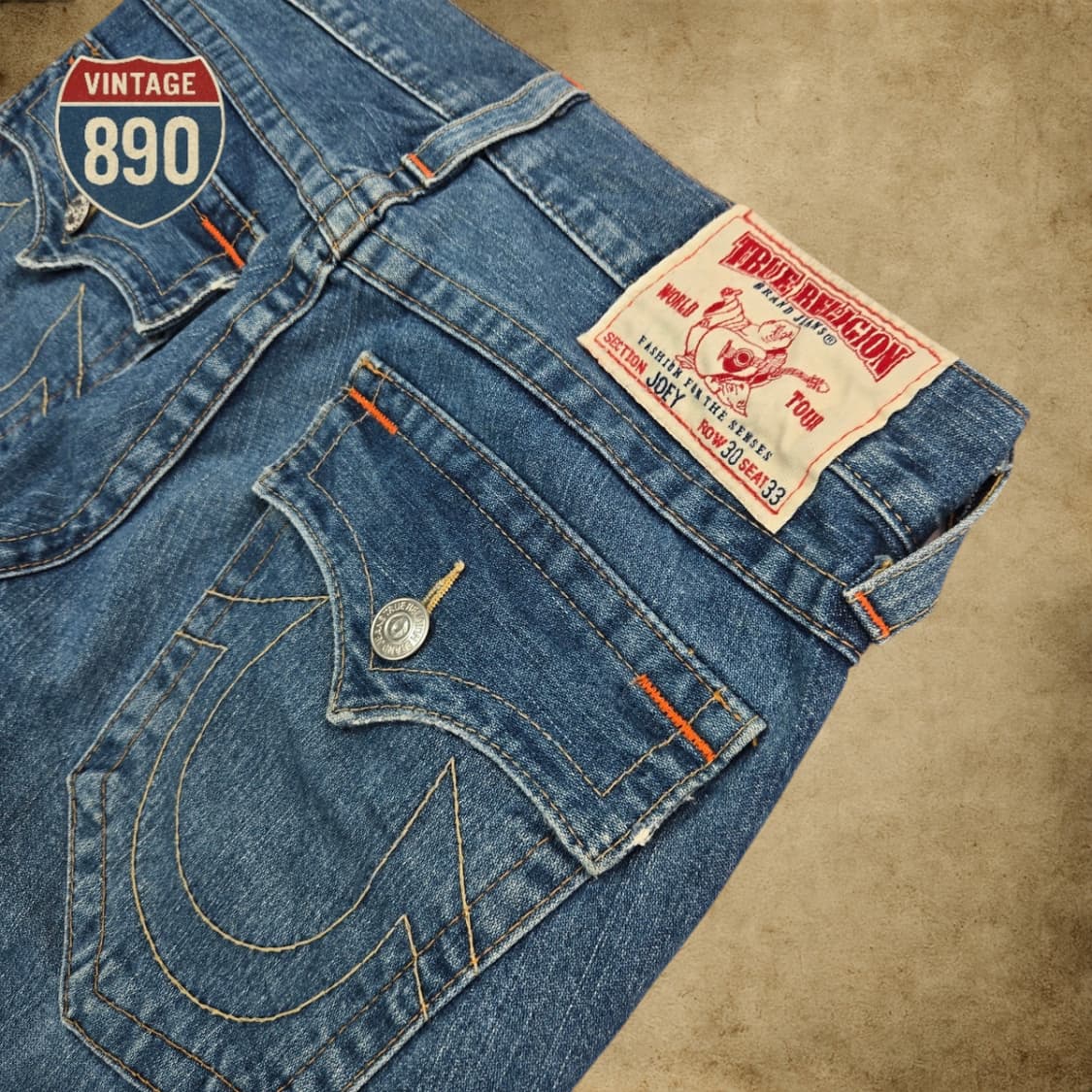 [30] TRUE RELIGION 트루릴리전 USA 부츠컷 청바지 상품이미지8