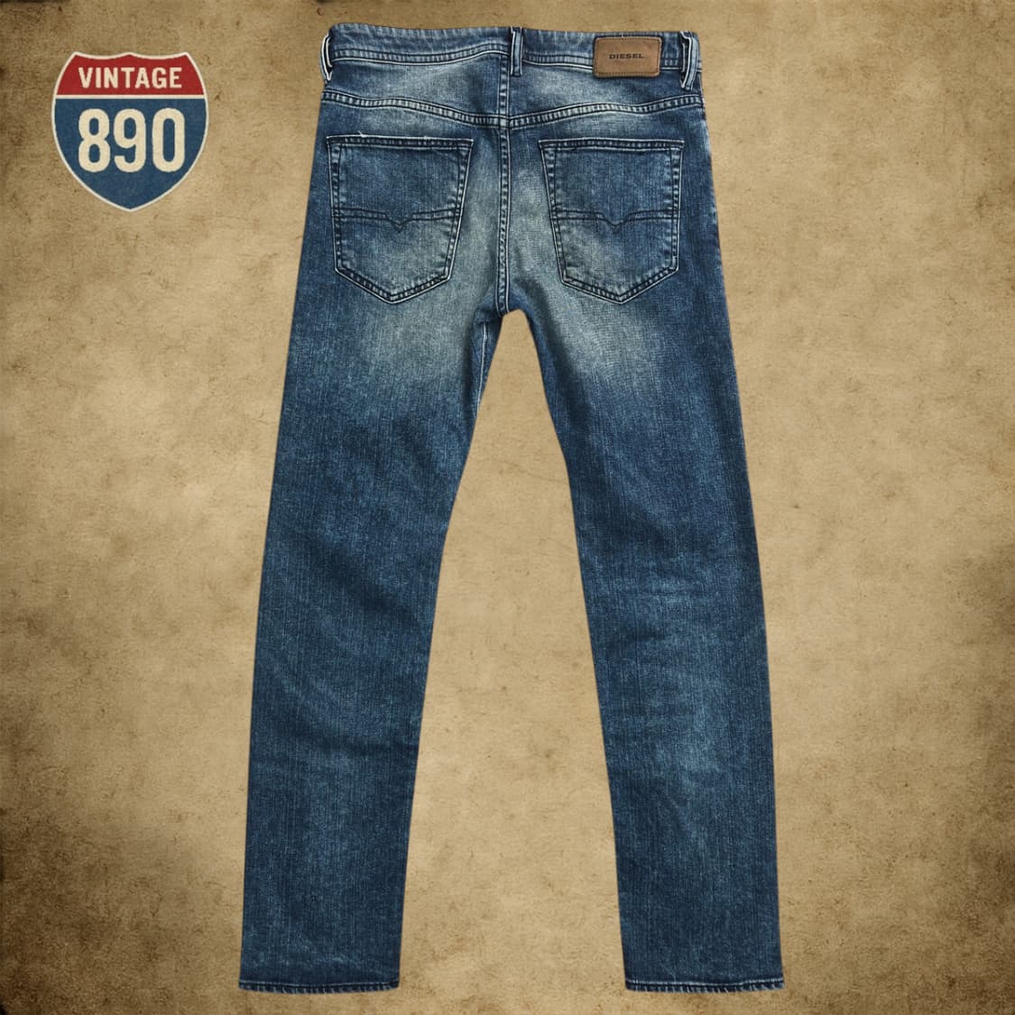 [30] DIESEL 디젤 BUSTER 데미지 워싱 청바지 상품이미지5