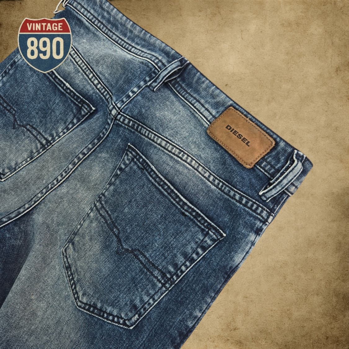 [30] DIESEL 디젤 BUSTER 데미지 워싱 청바지 상품이미지6