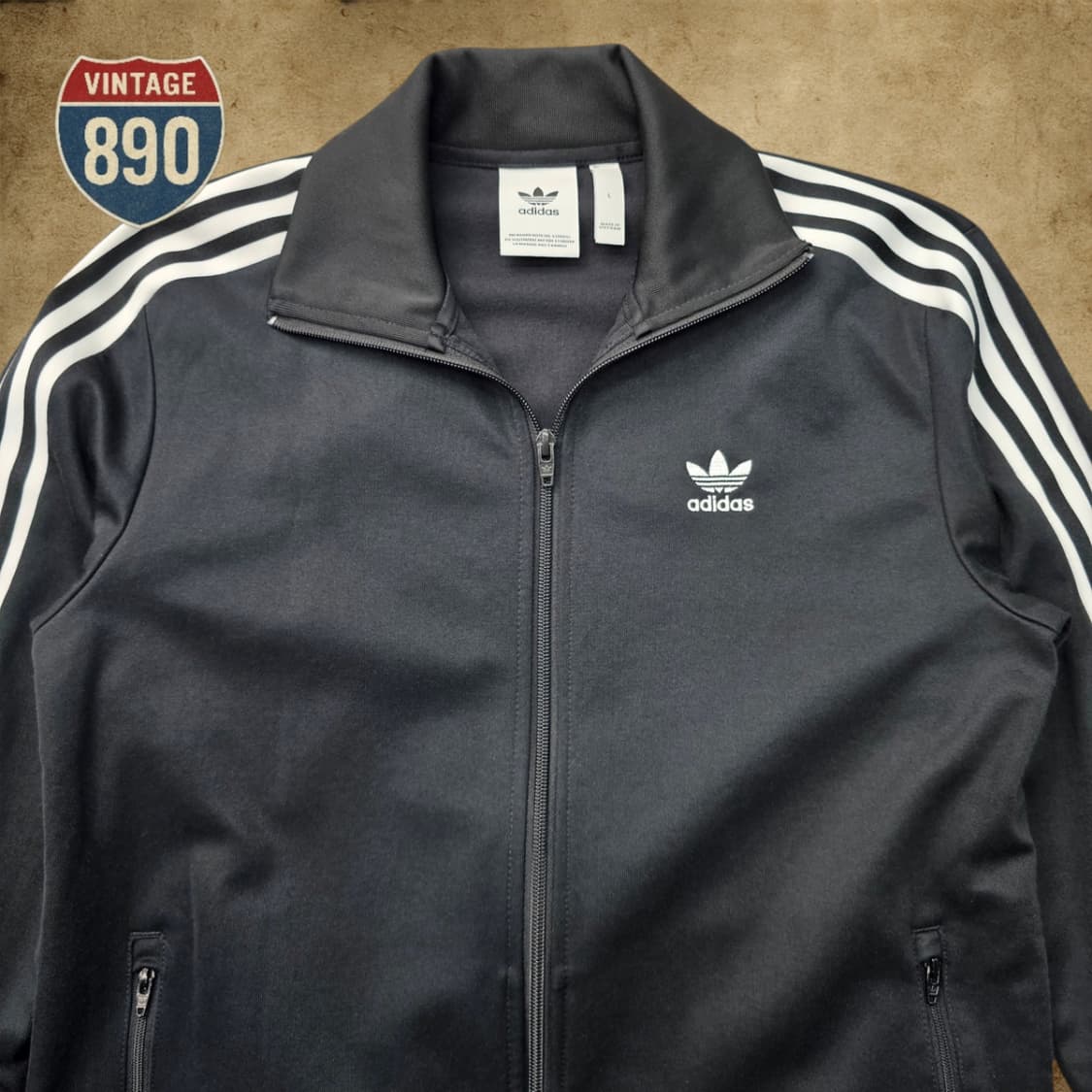 [L] adidas 아디다스 베켄바우어 집업 져지 상품이미지2