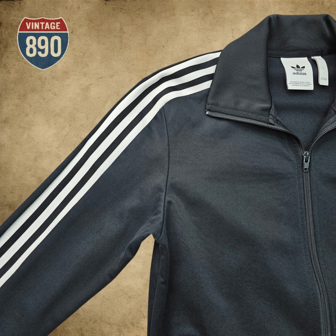 [L] adidas 아디다스 베켄바우어 집업 져지 상품이미지4