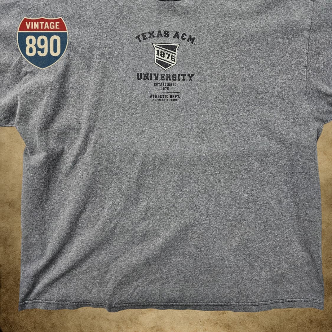 [L] Champion 챔피온 90s 빈티지 텍사스 반팔티 상품이미지3