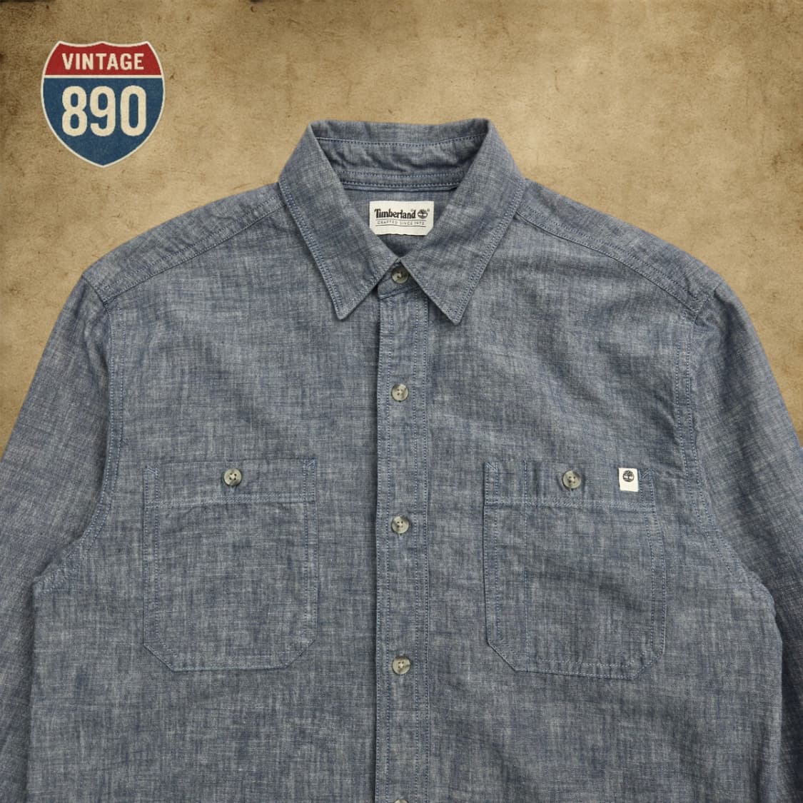 [95] Timberland 팀버랜드 샴브레이 셔츠 상품이미지2